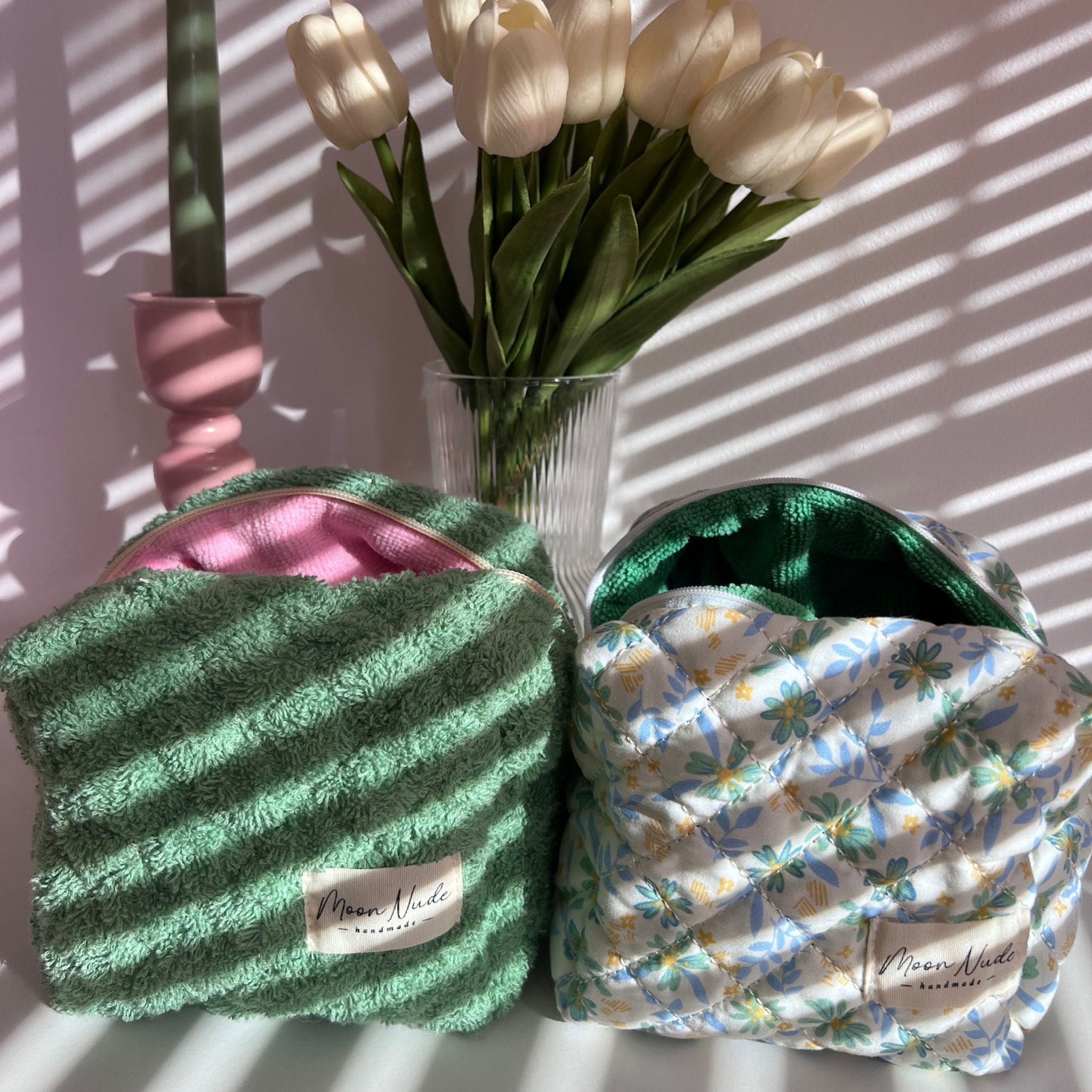 Olive Mini Makeup Bag - Image 4