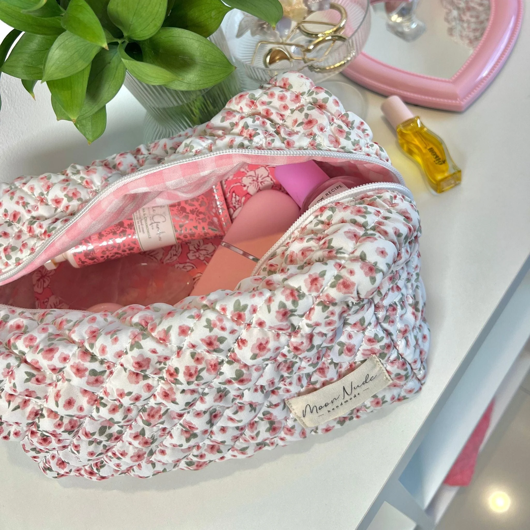 Peony Large Makeup Bag - Image 4